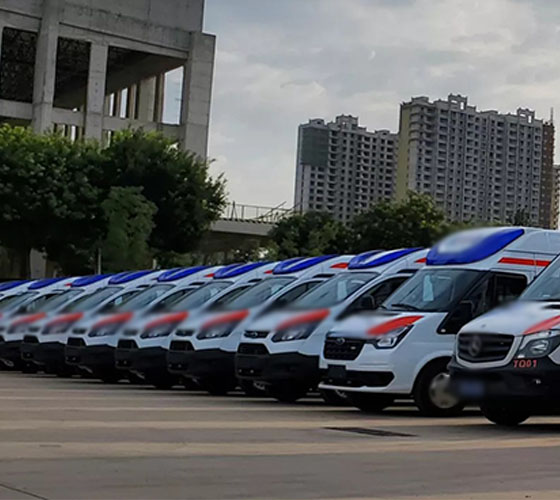 合水县服务车队展示